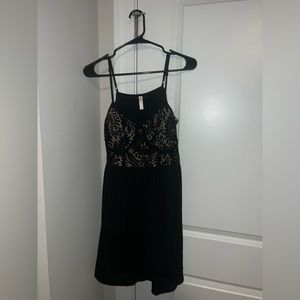 Xhilaration Black Lace Dress